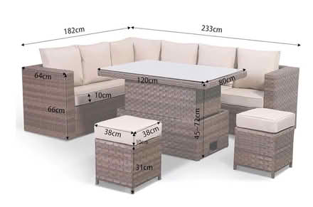 Photo of free Rattan garden furniture (Shepperton TW17) #3