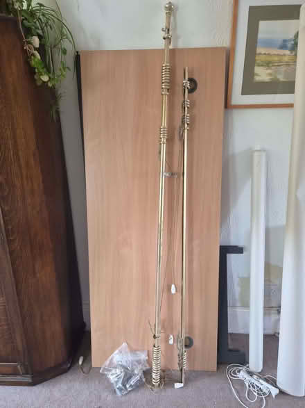 Photo of free Curtain poles (Rhayader LD6) #1
