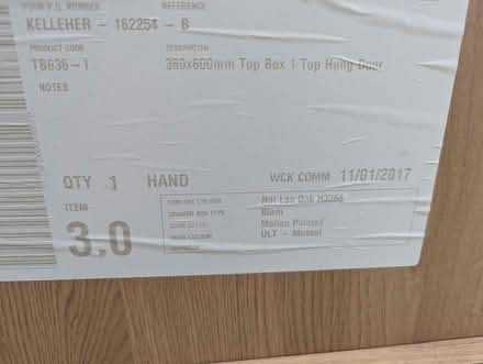 Photo of free Kitchen cabinet carcass 360x600 (Oxford OX3) #3