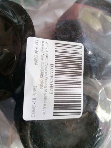 Photo of free Anti vibration rubber feet (Stirchley B30) #2