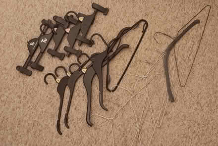 Photo of free 17 coat hangers, assorted (Fenny Stratford MK2) #1