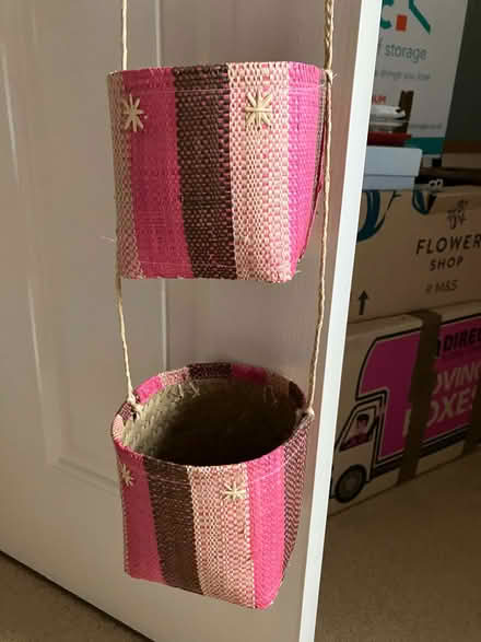 Photo of free Straw three-tier caddy (Goffs Oak EN7) #2