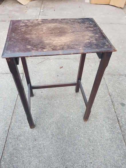 Photo of free Small wood table to restore (Timperley WA15) #1