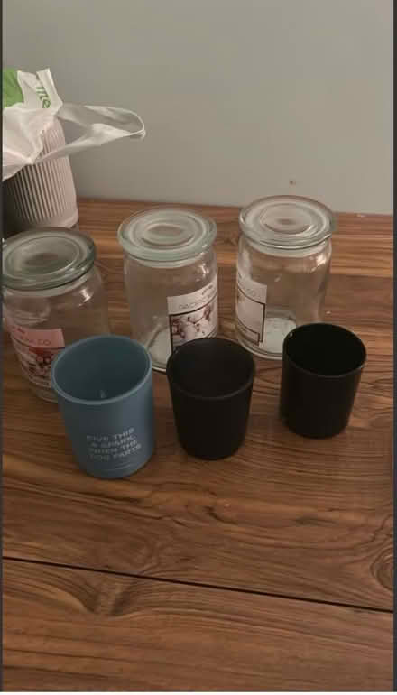 Photo of free Candle jars - empty (Bartley Green B32) #1