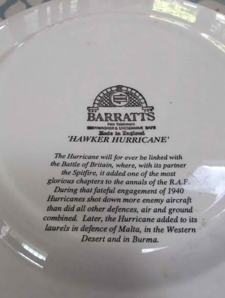 Photo of free Plate (Sunningdale SL5) #2