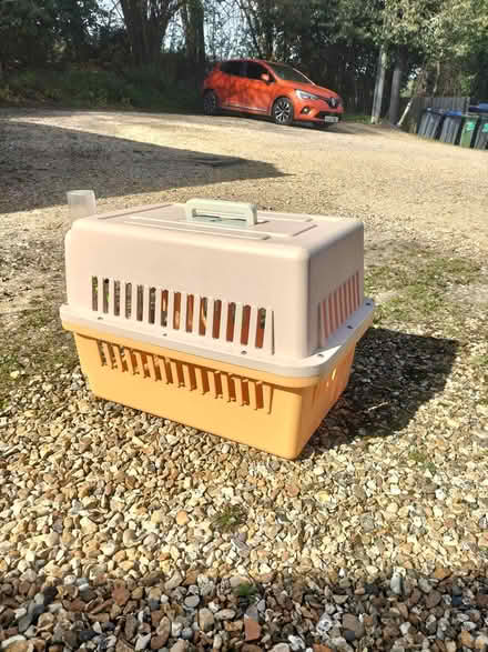 Photo of free Small dog or cat cage (Landford) #3