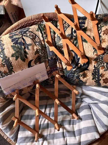 Photo of free Two small peg racks (Tottenham, off Philip Lane N17) #1