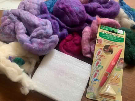 Photo of free Wool felting supplies (West Acton) #1