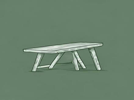 Photo of Foldable dining wood table (Nether Edge S8) #1