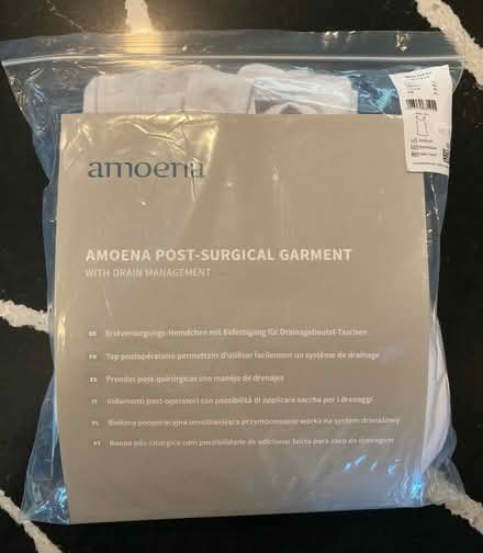 Photo of free Amoena Post-Surgical Garment (San Jose) #2