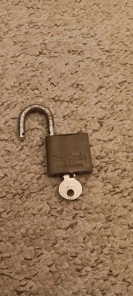 Photo of free Padlock and key (Fenny Stratford MK2) #1