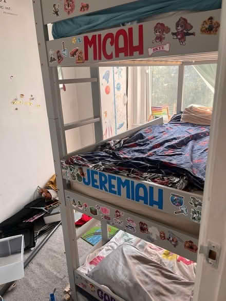 Photo of free Triple bunk bed (CR7) #1