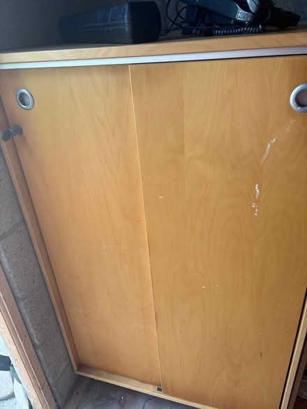 Photo of free 2 sturdy wooden cabinets (Rathfarnham) #2