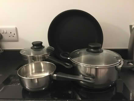 Photo of free Set of saucepans for induction hob (Salcombe TQ8) #1