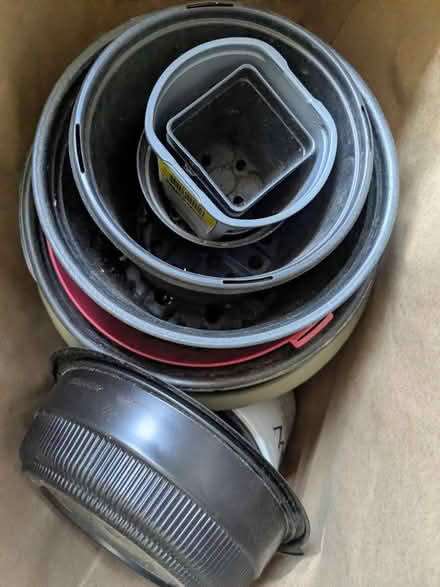 Photo of free Plastic planters of various sizes (Revere) #1