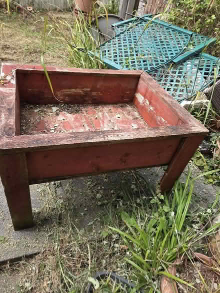 Photo of free Hand made wood planter. (Morecambe LA4) #1