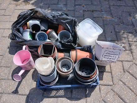 Photo of free Job lot plantpots etc (S71. Monk Bretton) #1