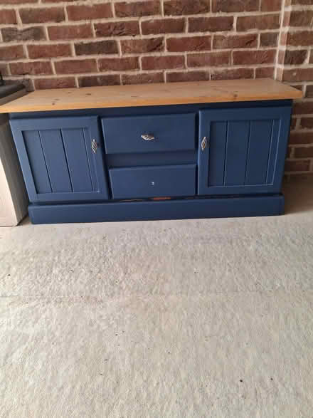 Photo of free Cuboard Painted Blue (Huntingdon PE29) #1