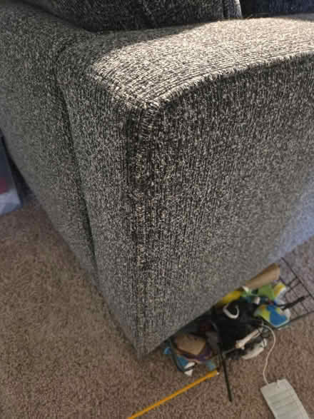 Photo of free Grey couch (Kerns) #3
