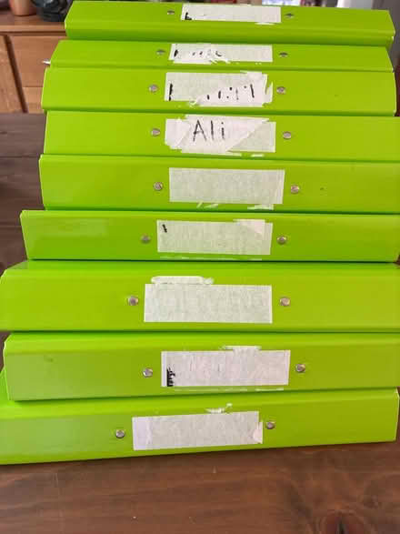 Photo of free A4 Folders green set of 9 (Alvechurch B48) #4