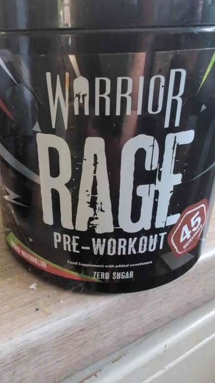 Photo of free Almost full warrior rage 392g (Kenilworth CV8) #1