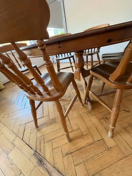 Photo of free Oak table plus 6 chairs (Lee SE12) #4