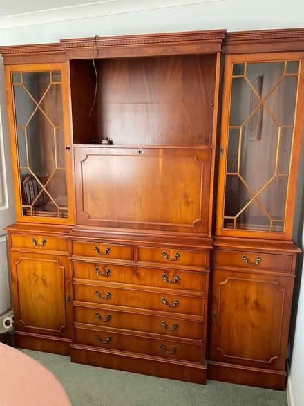 Photo of free Wall unit display/drinks cabinet. (Hucclecote GL3) #2