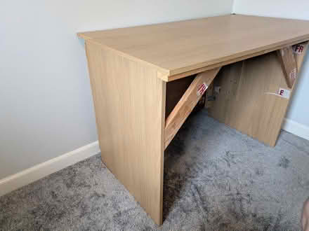 Photo of free Wooden desk (bradway S17) #3