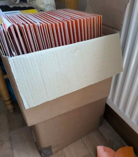 Photo of free orange cardboard (Kings Heath B14) #1