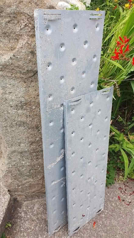 Photo of free Galvanised metal planks (Bolton CA16) #1