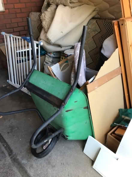 Photo of free Wheelbarrow. Fan. Kitchen items etc (South Wimbledon, SW19 SW19) #1