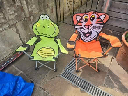Photo of free 2 x kids foldable camping chairs (Odd Down BA2) #1
