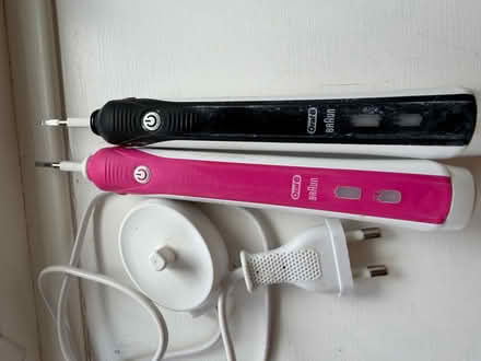 Photo of free Two electric toothbrushes with charger and one travel case (Sonning RG4) #1