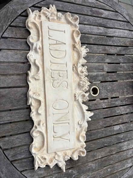 Photo of free Plaster plaque (Iffley Road OX4) #1