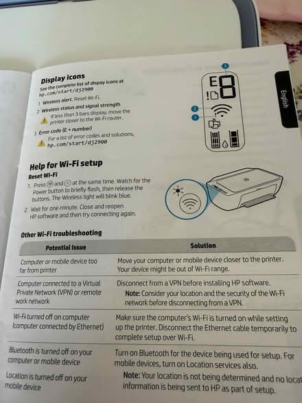 Photo of free HP DESKJET 2900 4-in-1 printer (Horsell GU21) #4