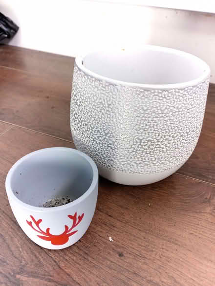 Photo of free Planters and plant saucers (Slateford EH14) #3