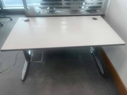 Photo of free 4 x Office Desks (140cm x 80cm) (Dock Road) #1