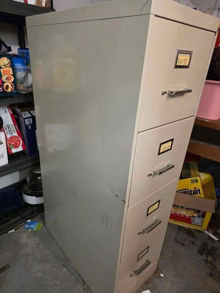 Photo of free 4 drawer filing cabinet (West Concord MA) #2