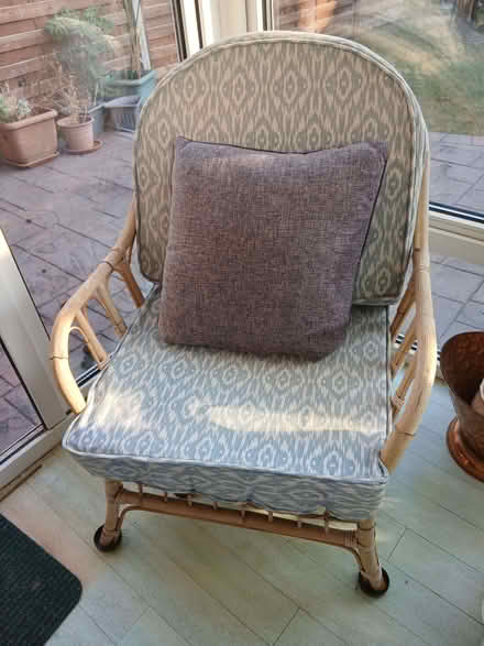 Photo of free Two conservatory chairs (Walton HP21) #2