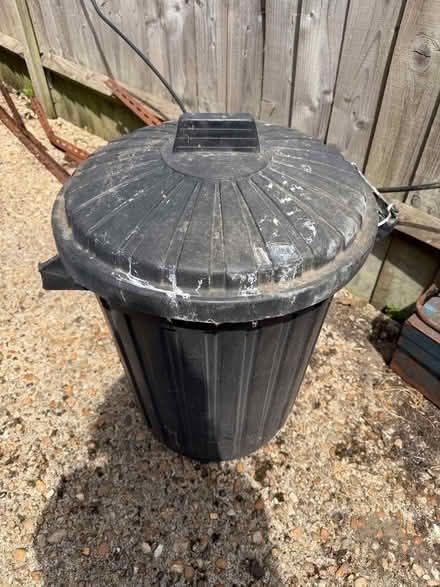 Photo of free Black plastic dustbin (Shirley, Croydon CR0) #1