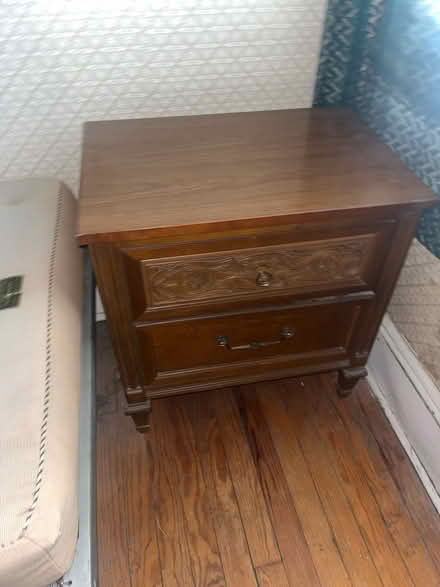 Photo of free Two bed side tables (Jersey City, The heights) #2