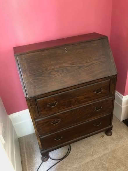 Photo of free Vintage Edwardian desk (Gospel Oak NW5) #1