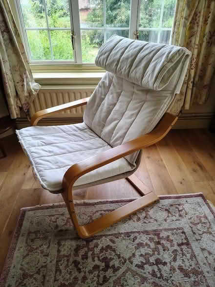 Photo of free Ikea POANG chair, vintage 1990's (Crondall GU10) #3