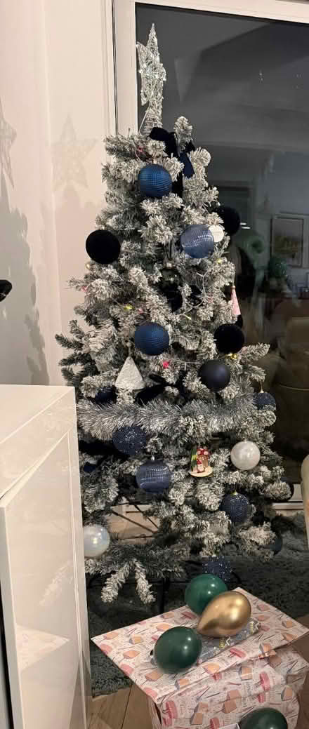 Photo of free Christmas tree with decorations (Fryent NW9) #2