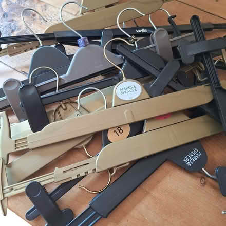 Photo of free Trouser/Skirt Coat Hangers (Bassingbourn SG8) #1