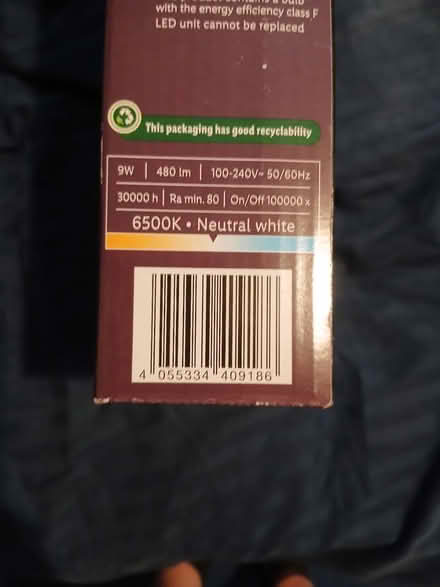 Photo of free LIVARNO home LED Daylight Lamp (East Ipswich IP4 5T.) #3