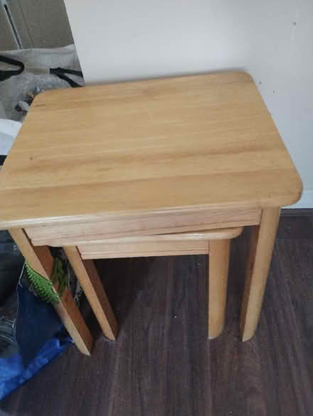 Photo of free Set of 2 little side tables (Bonnington road, EH6) #1