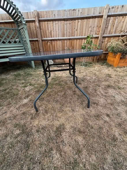 Photo of free Patio / Garden Table (CO7 6FS) #3