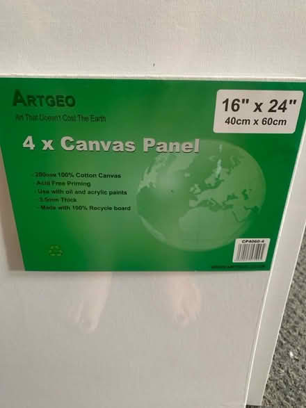 Photo of free 2 x canvas panels (Paulsgrove PO6) #1
