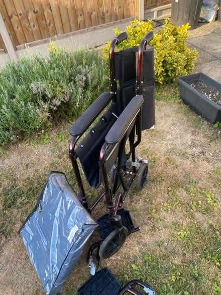 Photo of free Wheelchair with pad (South Ruislip HA4) #2
